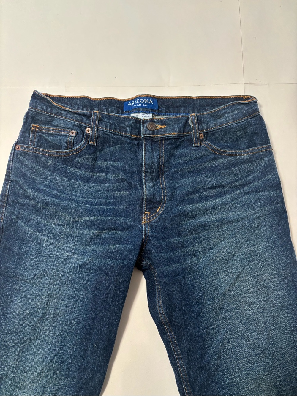 Men’s Arizona Flex Relaxed Straight Jeans 31x30 Dark Wash